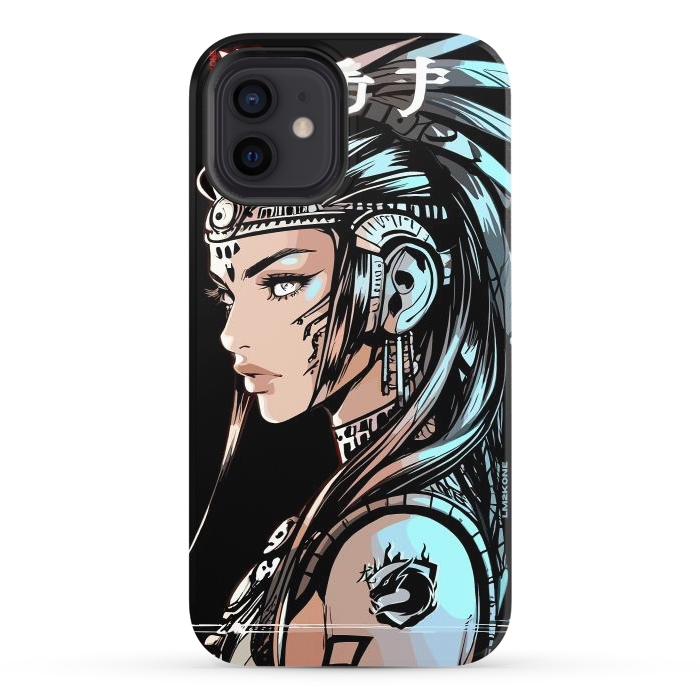 iPhone 12 StrongFit Japan Girl Indian by LM2Kone