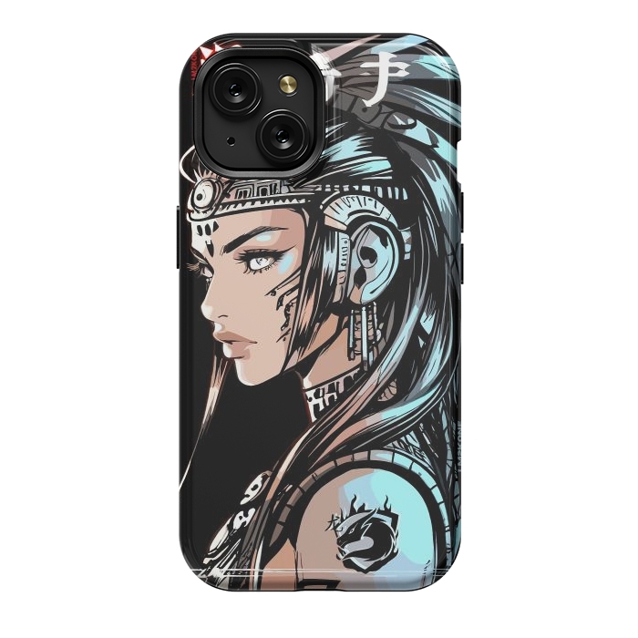 iPhone 15 StrongFit Japan Girl Indian by LM2Kone