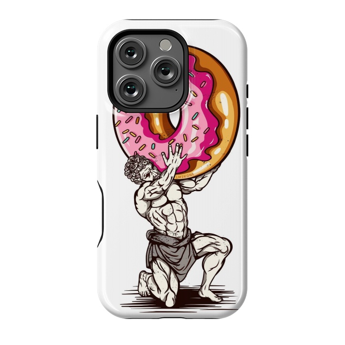 iPhone 16 Pro StrongFit Donut Atlas by LM2Kone