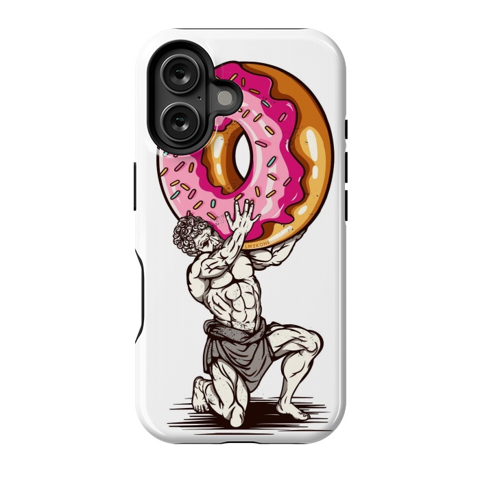 iPhone 16 StrongFit Donut Atlas by LM2Kone