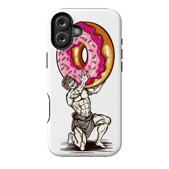 iPhone 16 Plus StrongFit Donut Atlas by LM2Kone