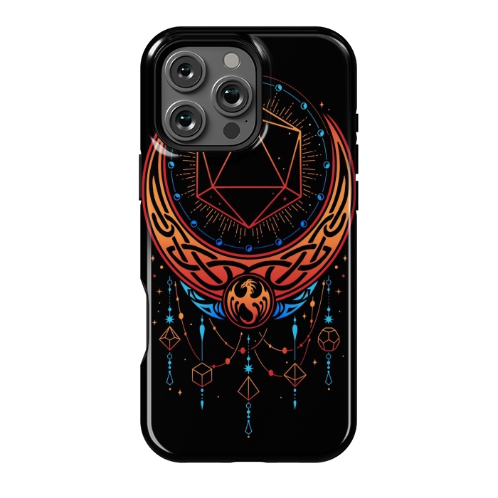 iPhone 16 Pro Max StrongFit Occult Moon Dice by LM2Kone