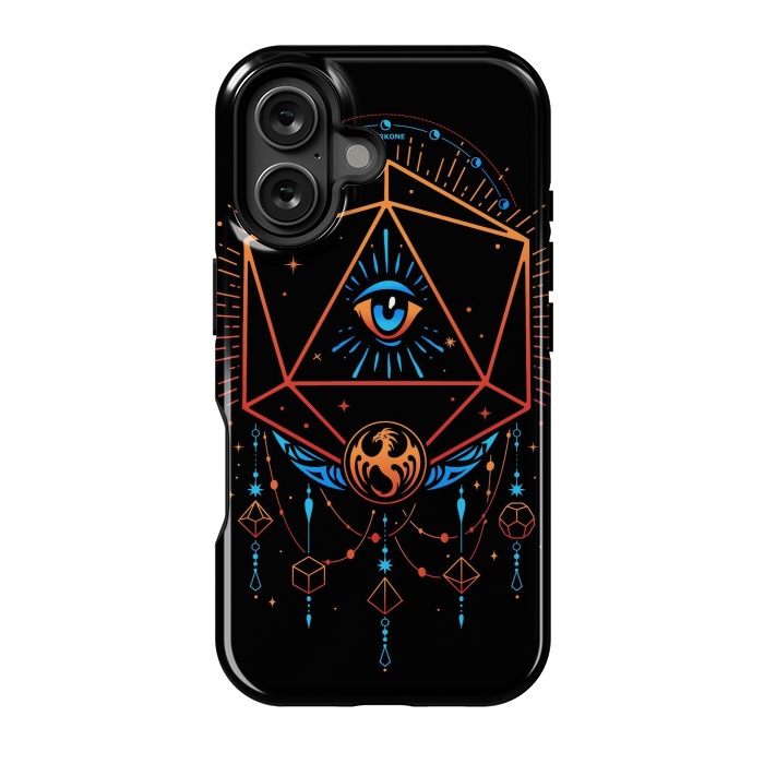 iPhone 16 StrongFit Occult Dice by LM2Kone