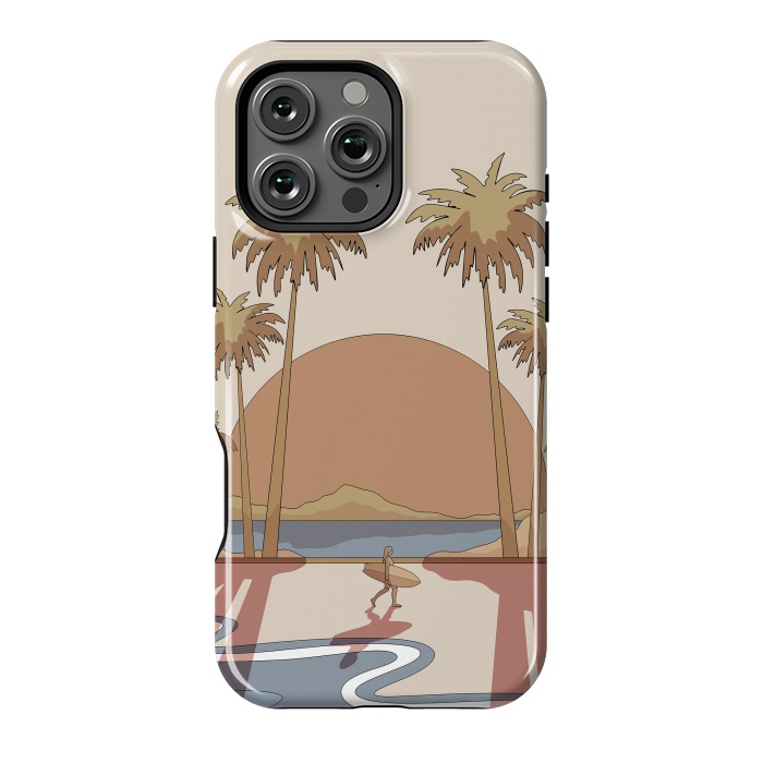 iPhone 16 Pro Max StrongFit A beach stroll by Steve Wade (Swade)