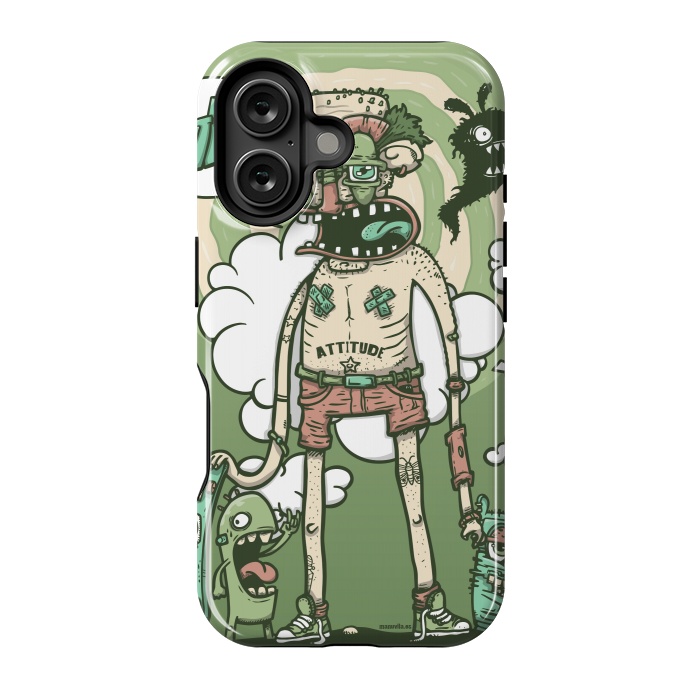 iPhone 16 StrongFit punk attitude by Manuvila