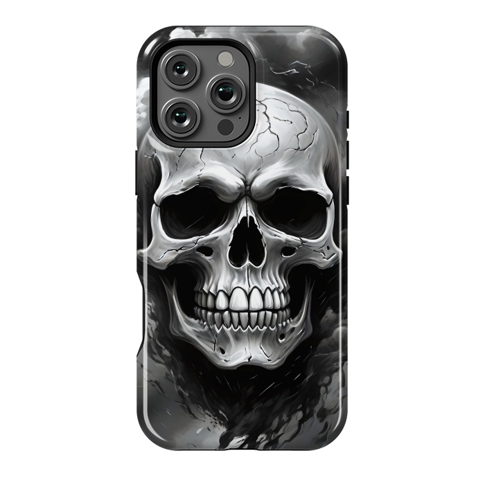 iPhone 16 Pro Max StrongFit Dark Skull by JohnnyVillas