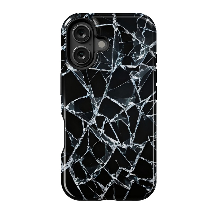 iPhone 16 StrongFit Broken Glass by JohnnyVillas