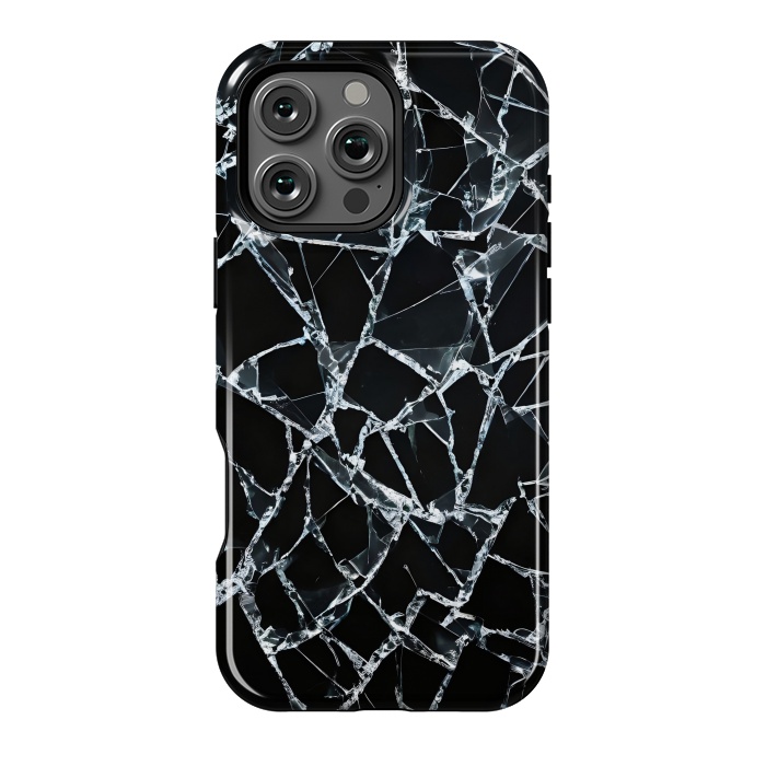 iPhone 16 Pro Max StrongFit Broken Glass by JohnnyVillas