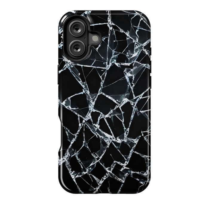 iPhone 16 Plus StrongFit Broken Glass by JohnnyVillas