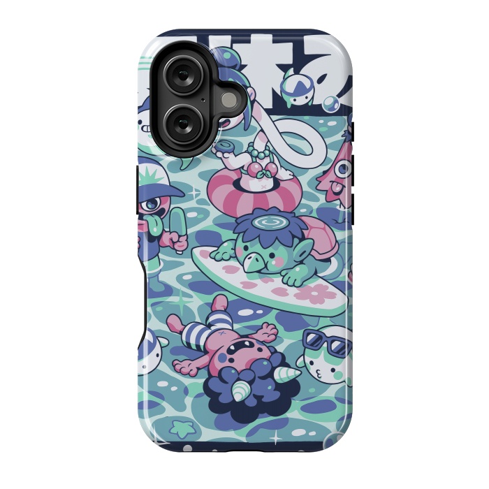 iPhone 16 StrongFit Yokai Summer by Ilustrata