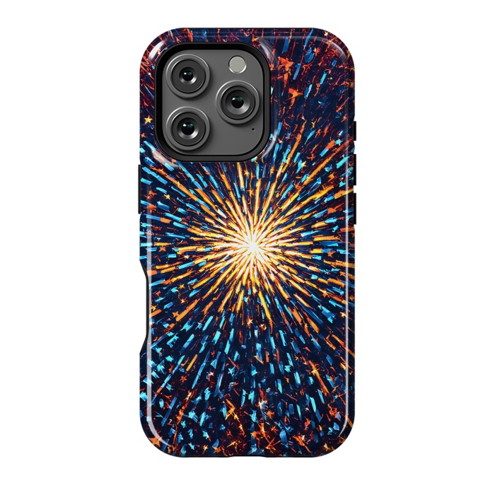 iPhone 16 Pro StrongFit Fireworks  by Winston