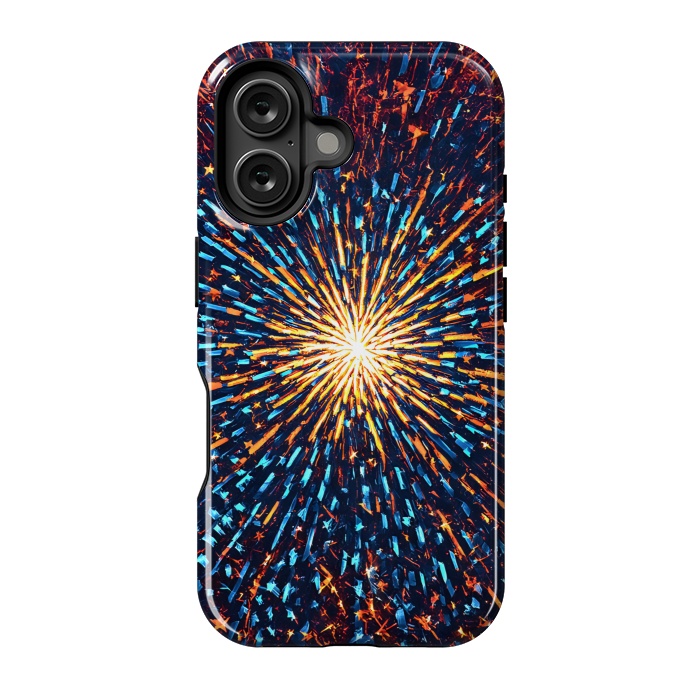 iPhone 16 StrongFit Fireworks  by Winston