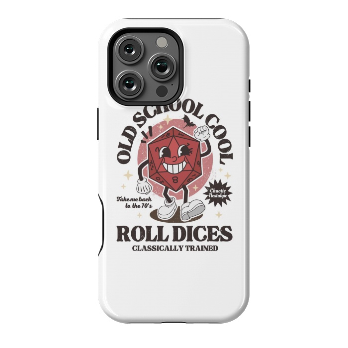 iPhone 16 Pro Max StrongFit Old school d20 - D&D by LM2Kone