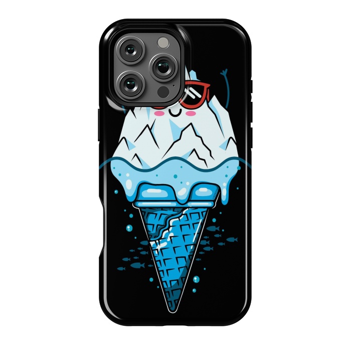 iPhone 16 Pro Max StrongFit Funny Iceberg Cream by LM2Kone