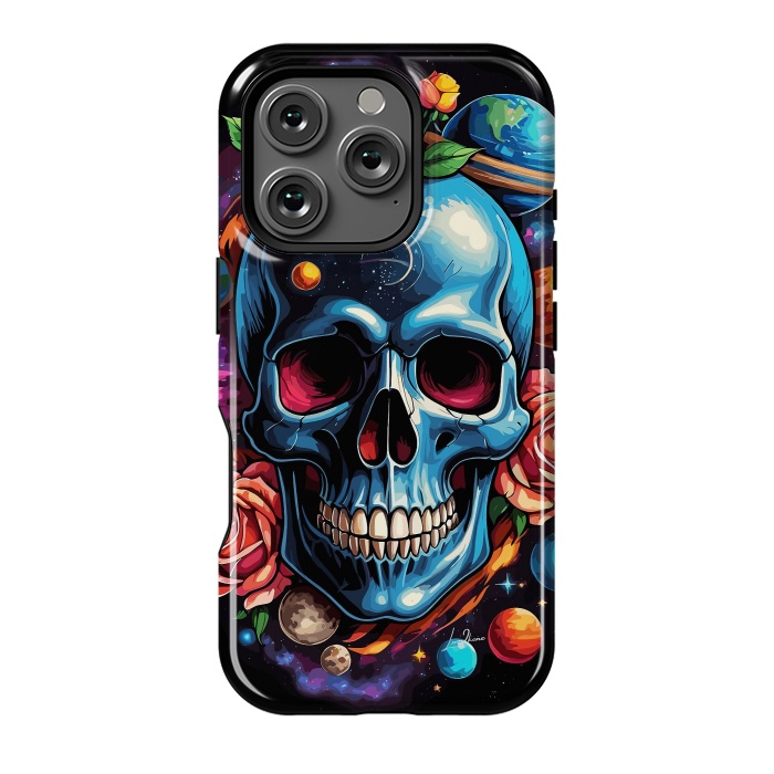 iPhone 16 Pro StrongFit Astronomic Skull by LM2Kone