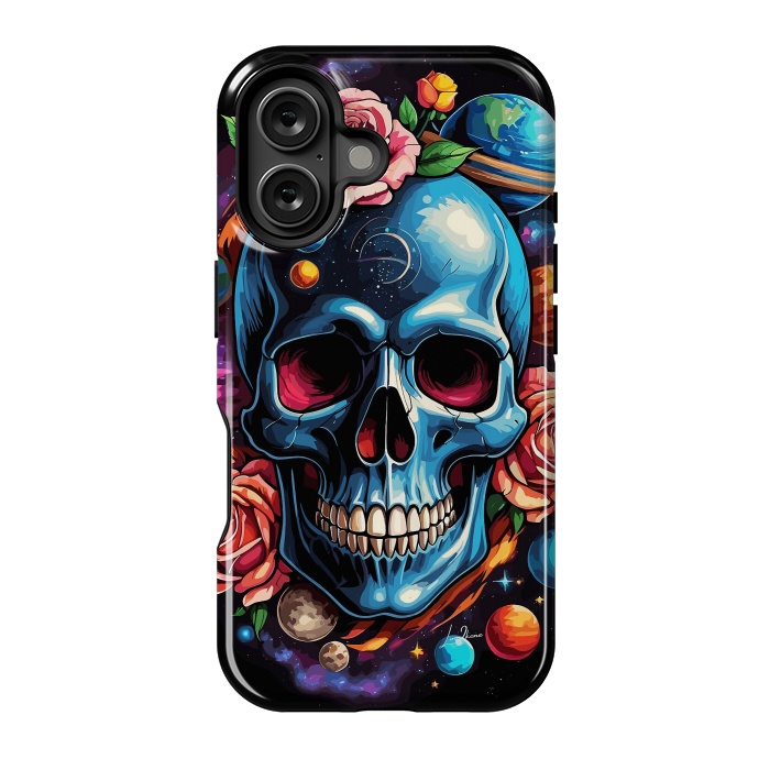 iPhone 16 StrongFit Astronomic Skull by LM2Kone