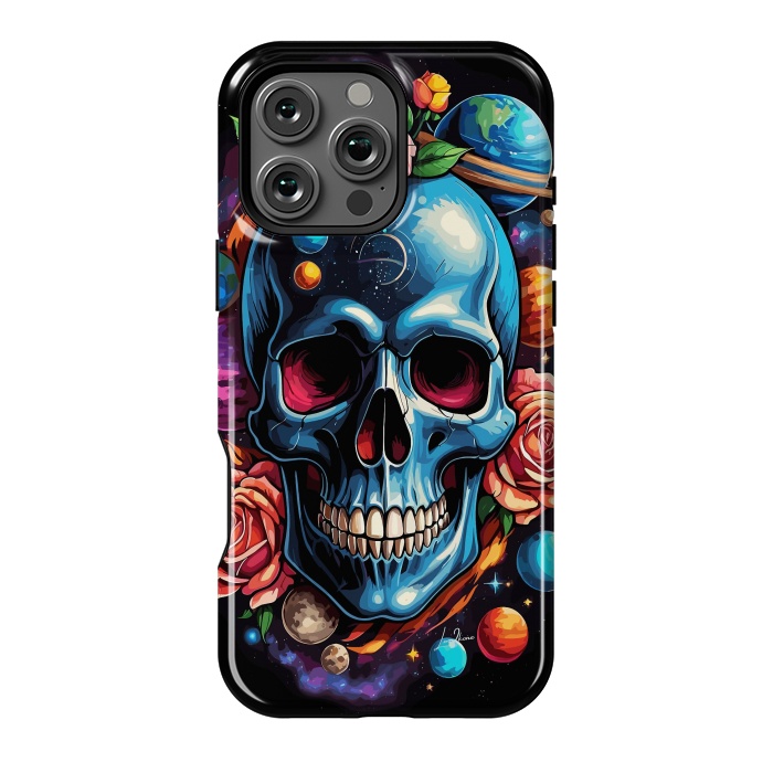 iPhone 16 Pro Max StrongFit Astronomic Skull by LM2Kone