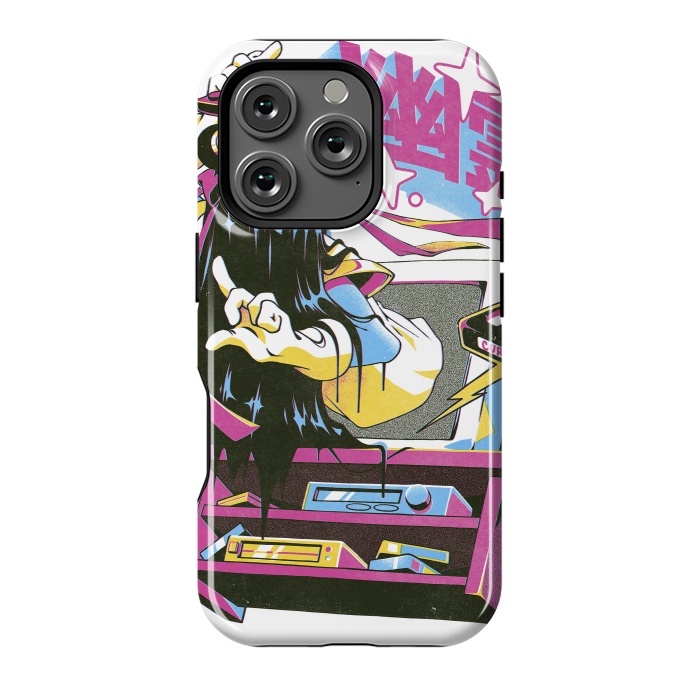 iPhone 16 Pro StrongFit Anime Tape by Ilustrata