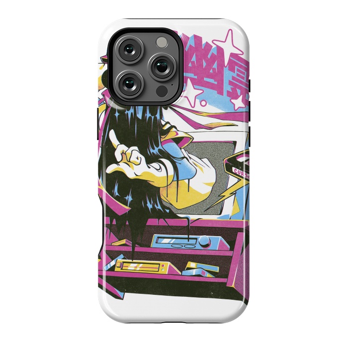 iPhone 16 Pro Max StrongFit Anime Tape by Ilustrata