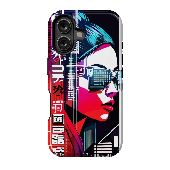 iPhone 16 StrongFit Modern Japan Woman by LM2Kone