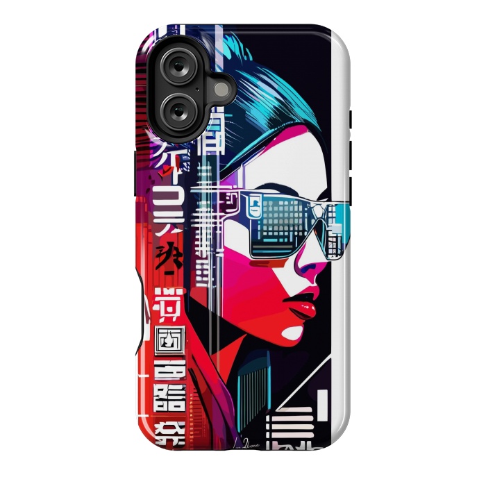 iPhone 16 Plus StrongFit Modern Japan Woman by LM2Kone