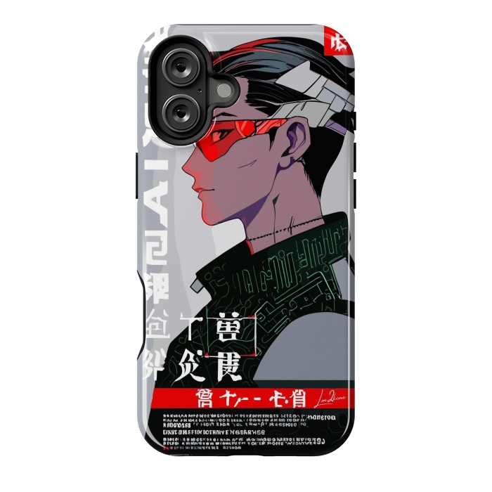 iPhone 16 Plus StrongFit Japan Gaming Cyberpunk by LM2Kone