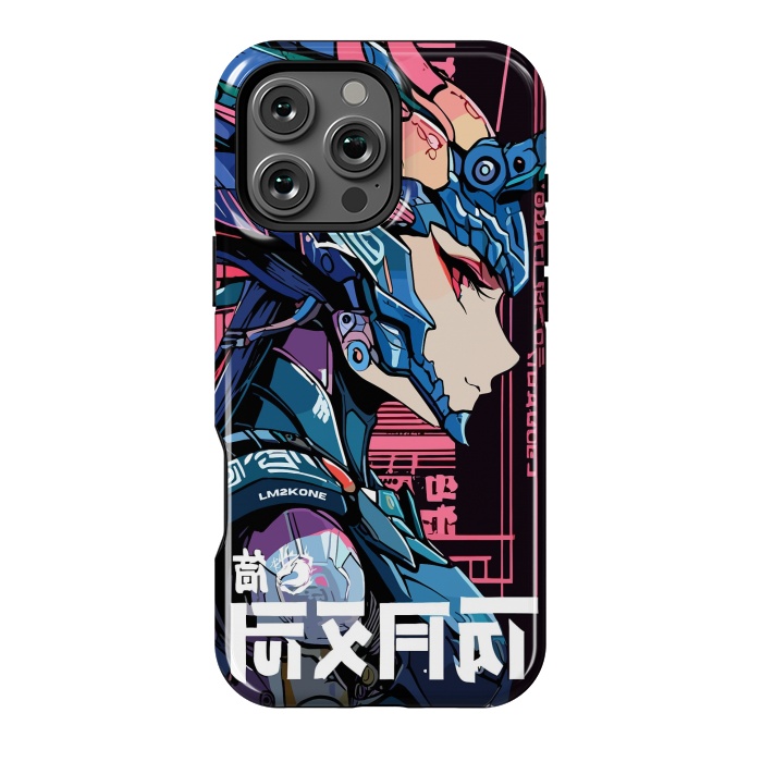 iPhone 16 Pro Max StrongFit Cyberpunk Dragon Girl by LM2Kone