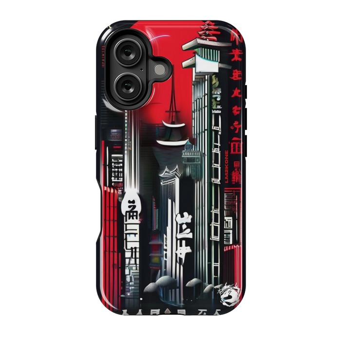 iPhone 16 StrongFit City Japanese Modern by LM2Kone