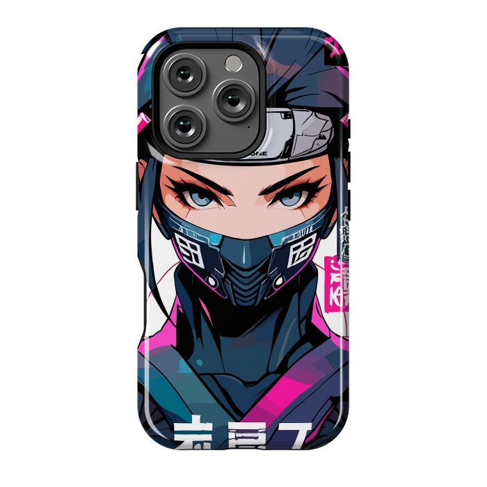 iPhone 16 Pro StrongFit Shinobi Ninja Girl by LM2Kone