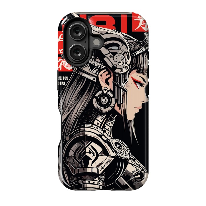 iPhone 16 StrongFit Warrior Red Valkyrie by LM2Kone