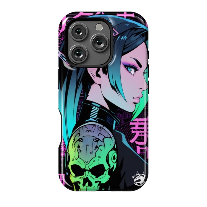 iPhone 16 Pro StrongFit Japan Venomous Girl by LM2Kone