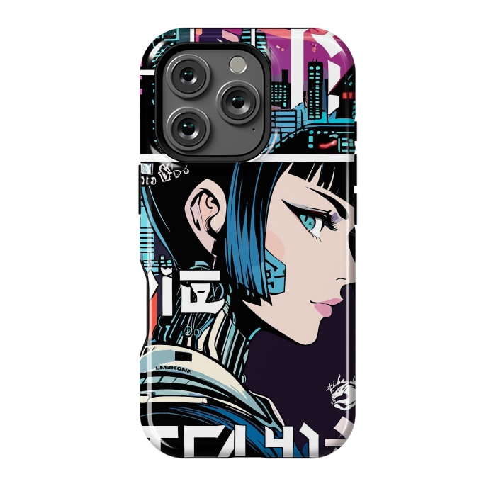 iPhone 16 Pro StrongFit Manga Japan Girl by LM2Kone