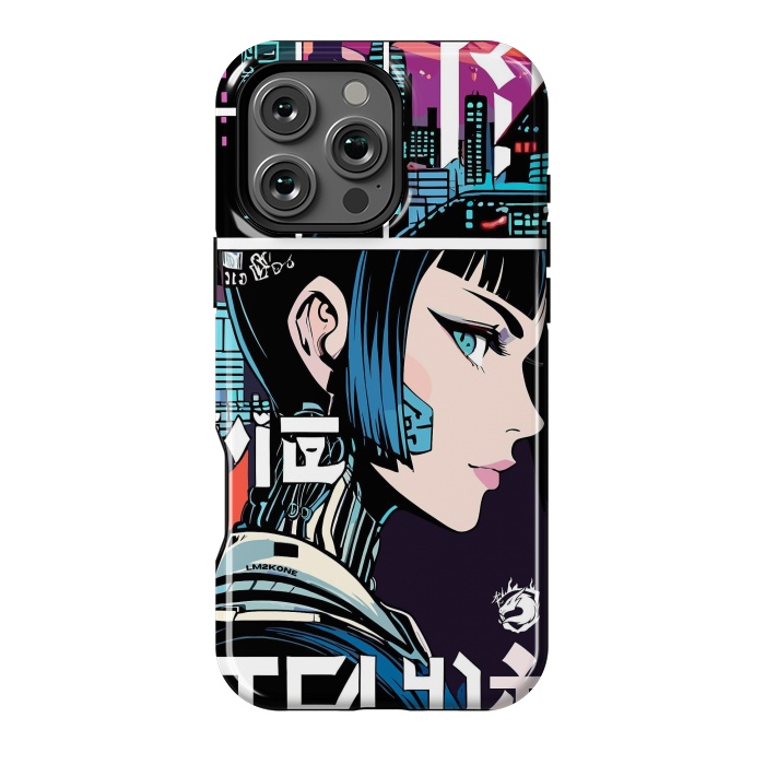 iPhone 16 Pro Max StrongFit Manga Japan Girl by LM2Kone