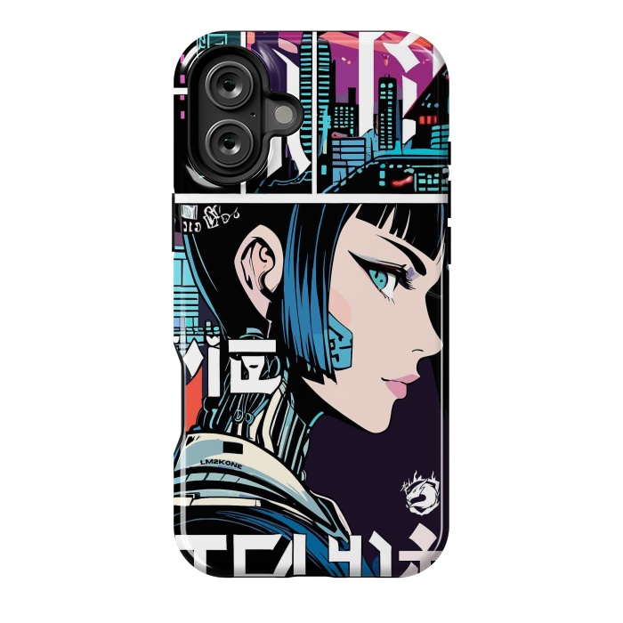 iPhone 16 Plus StrongFit Manga Japan Girl by LM2Kone