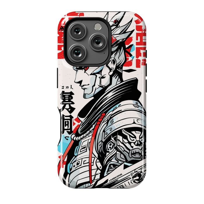 iPhone 16 Pro StrongFit Warrior Japan Kanji by LM2Kone