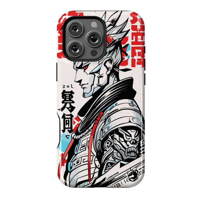 iPhone 16 Pro Max StrongFit Warrior Japan Kanji by LM2Kone