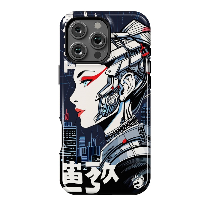 iPhone 16 Pro Max StrongFit Cyborg Japan Girl by LM2Kone