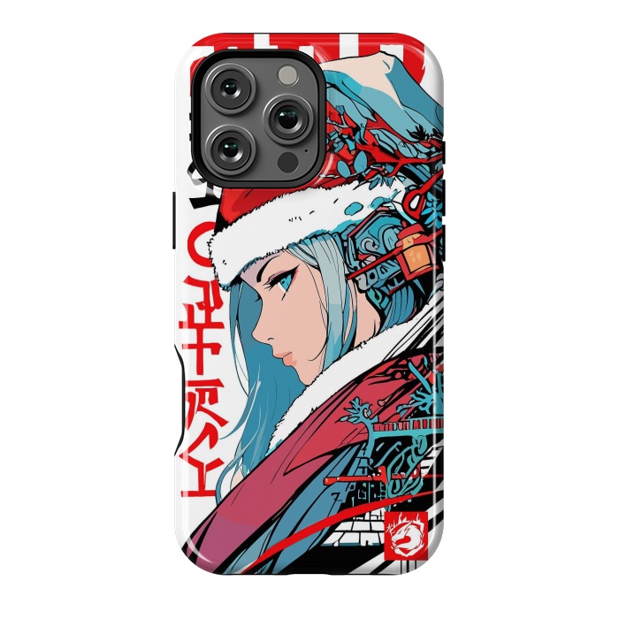 iPhone 16 Pro Max StrongFit Japan Christmas Girl by LM2Kone