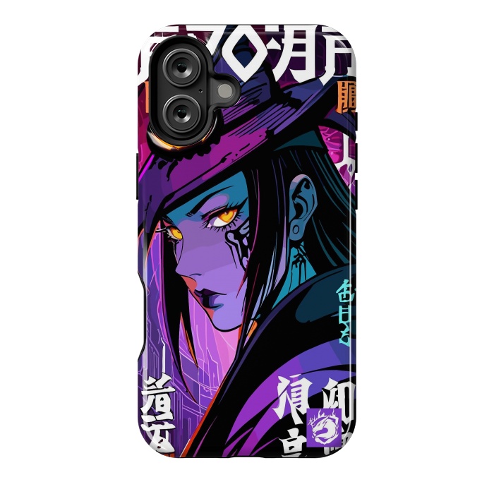 iPhone 16 Plus StrongFit Halloween Purple Witch by LM2Kone