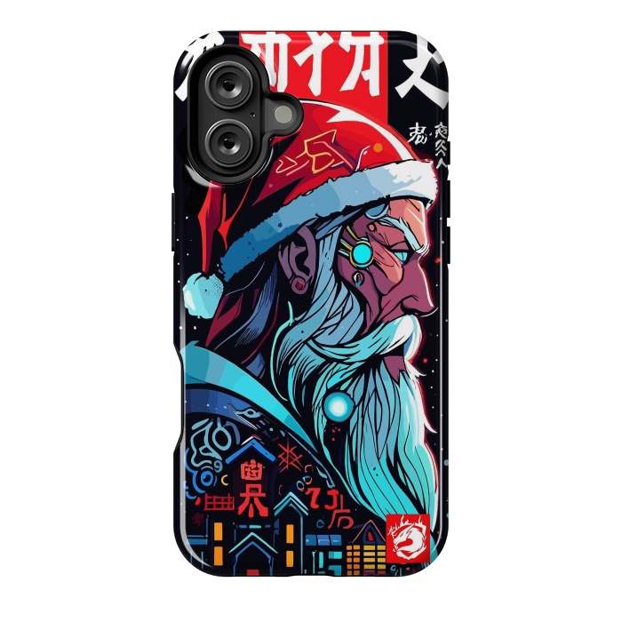 iPhone 16 Plus StrongFit Santa Claus Modern by LM2Kone