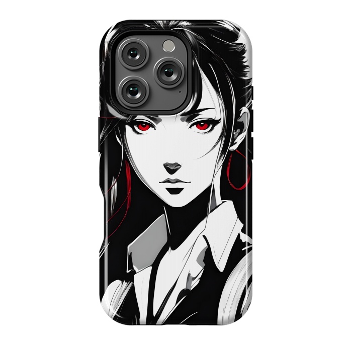 iPhone 16 Pro StrongFit Mystery Girl Anime  by JohnnyVillas