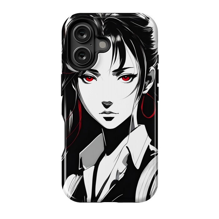 iPhone 16 StrongFit Mystery Girl Anime  by JohnnyVillas