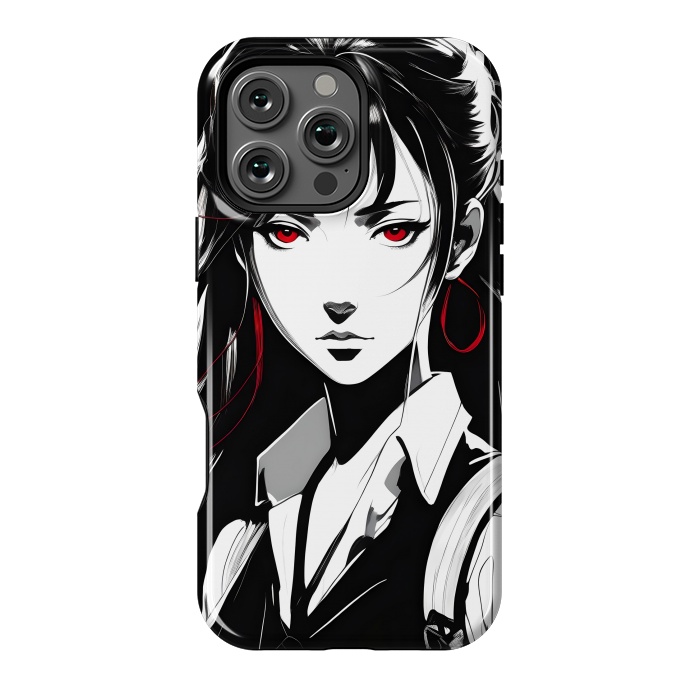 iPhone 16 Pro Max StrongFit Mystery Girl Anime  by JohnnyVillas