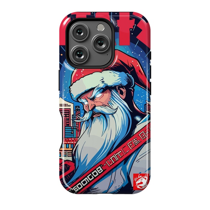 iPhone 16 Pro StrongFit Modern Santa Claus by LM2Kone