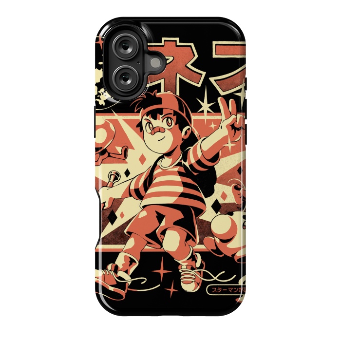 iPhone 16 Plus StrongFit Boy From Earth by Ilustrata