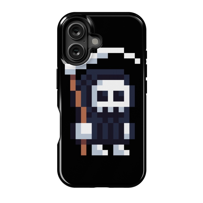 iPhone 16 StrongFit Grim Pixel by Afif Quilimo