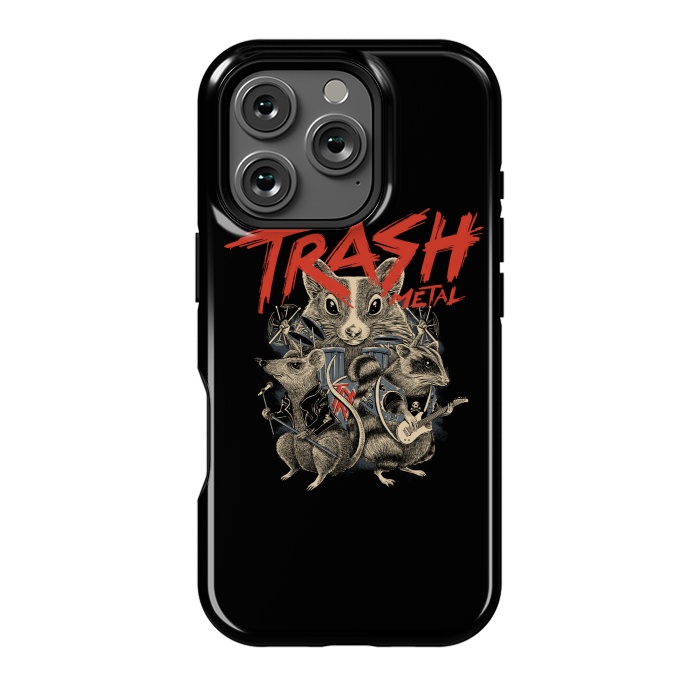 iPhone 16 Pro StrongFit Trash Metal by Afif Quilimo