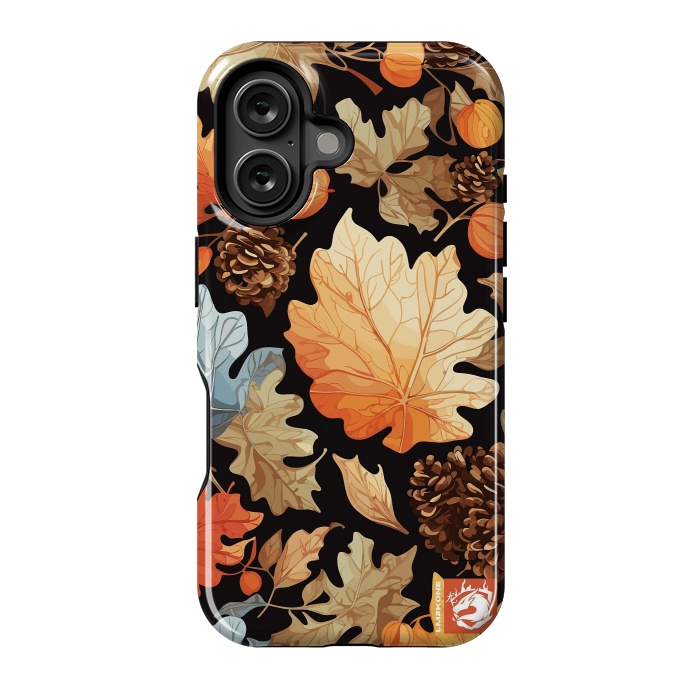 iPhone 16 StrongFit Leaf Automn Pattern by LM2Kone