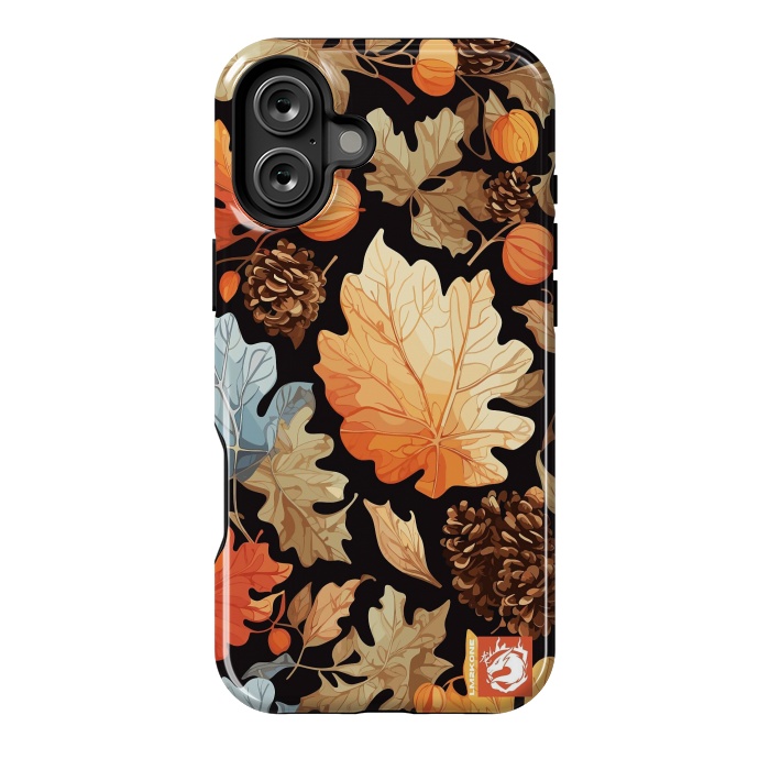 iPhone 16 Plus StrongFit Leaf Automn Pattern by LM2Kone