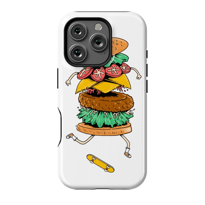 iPhone 16 Pro StrongFit Skateburger by Afif Quilimo